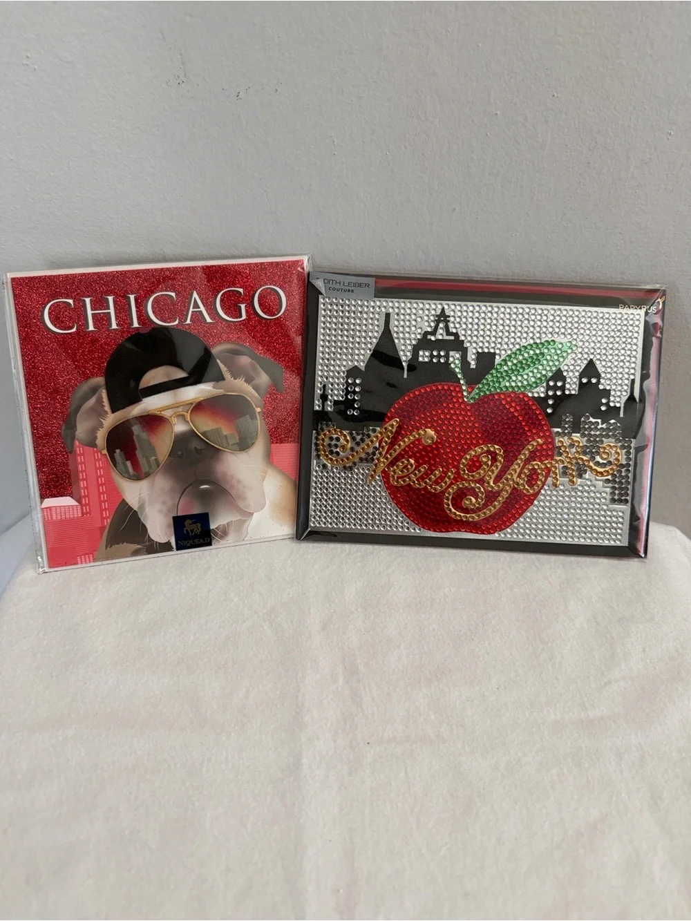 New York and Chicago Cards